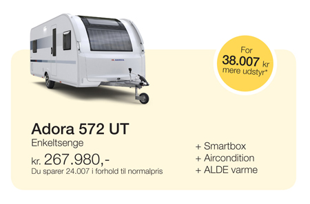 Adria Adora 572 UT - kampagnemodel 2024